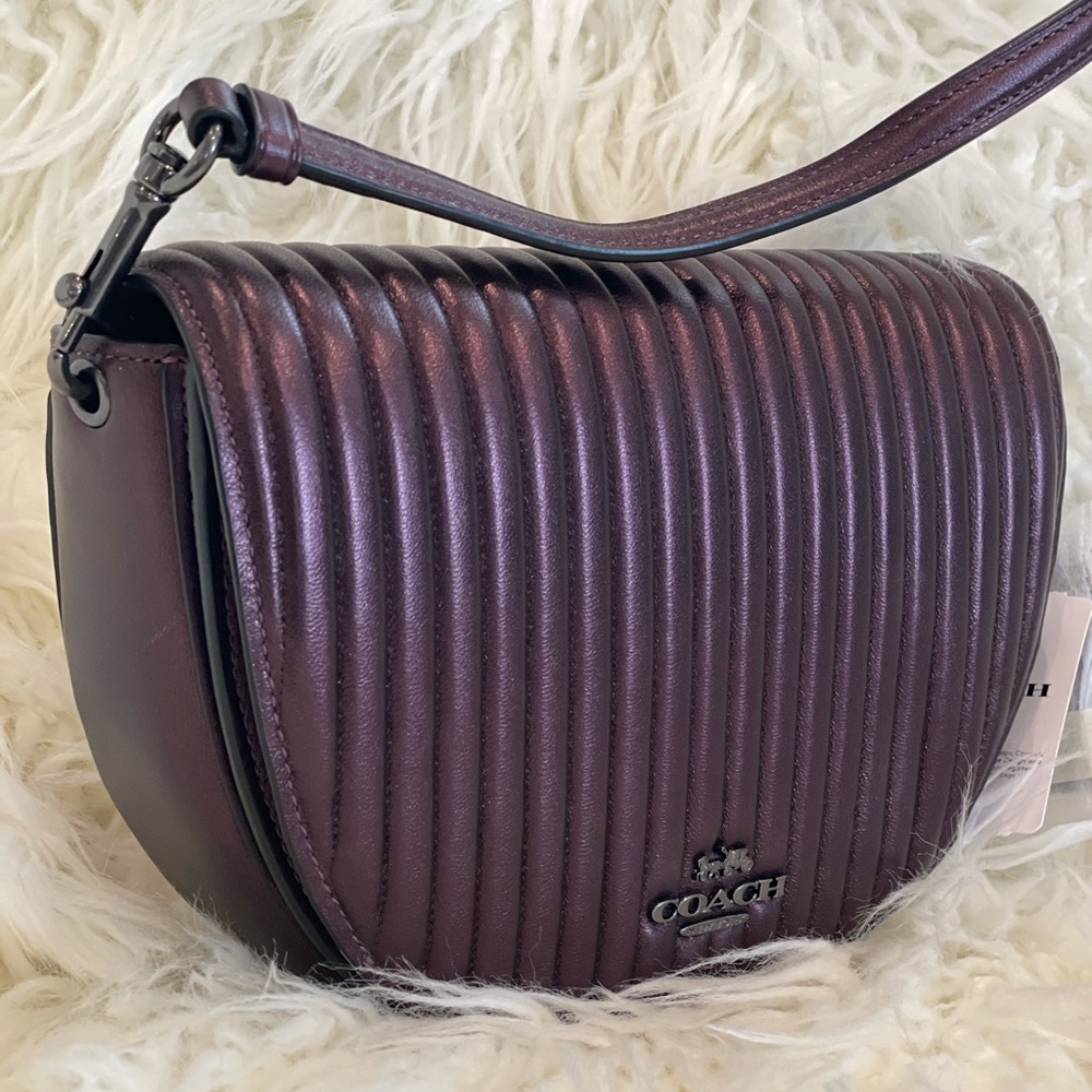 Coach Ellen Crossbody With Linear Quilting